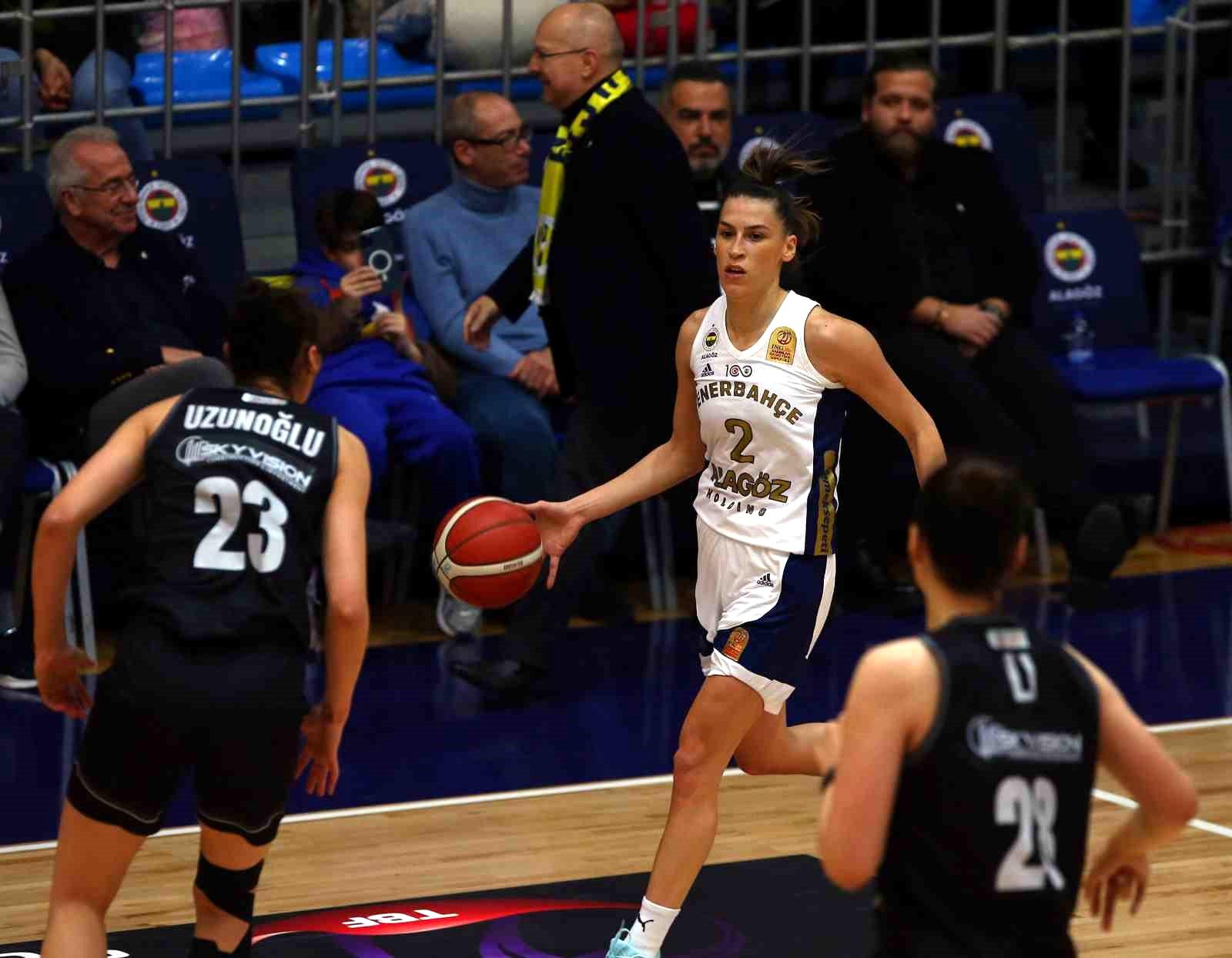 Türkiye ING Kadınlar Basketbol Süper Ligi: Fenerbahçe: 100 – Beşiktaş: 91