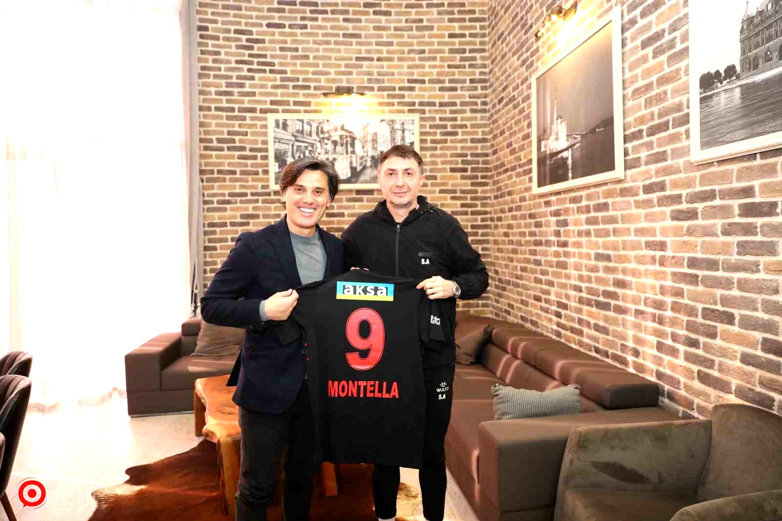 Vincenzo Montella, Şota Arveladze ile bir araya geldi