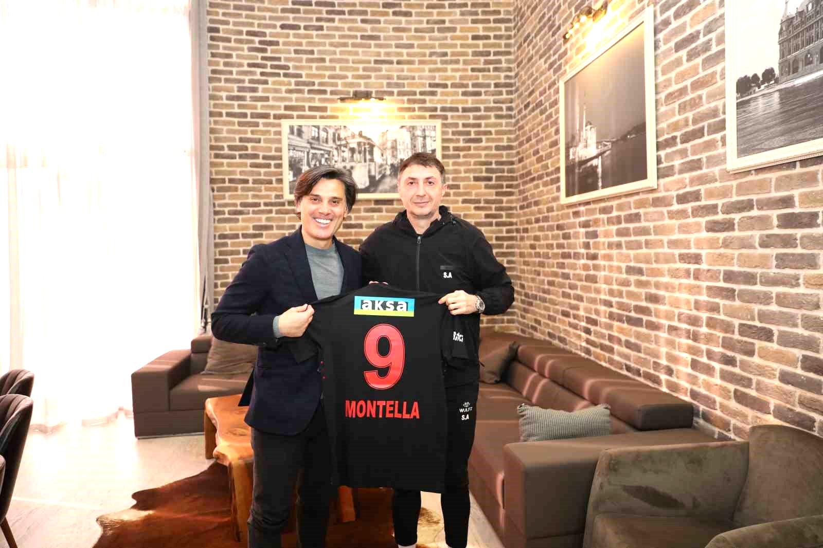 Vincenzo Montella, Şota Arveladze ile bir araya geldi