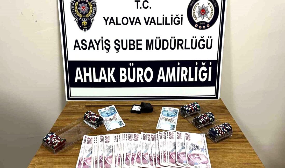 Yalova’da polis tarafından düzenlenen