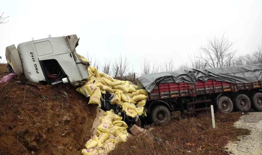 İnegöl-Pazaryeri yolu üzerinde meydana