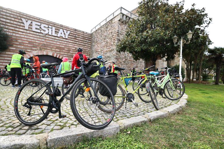 Yeşilay pedalları sağlığa çevirecek