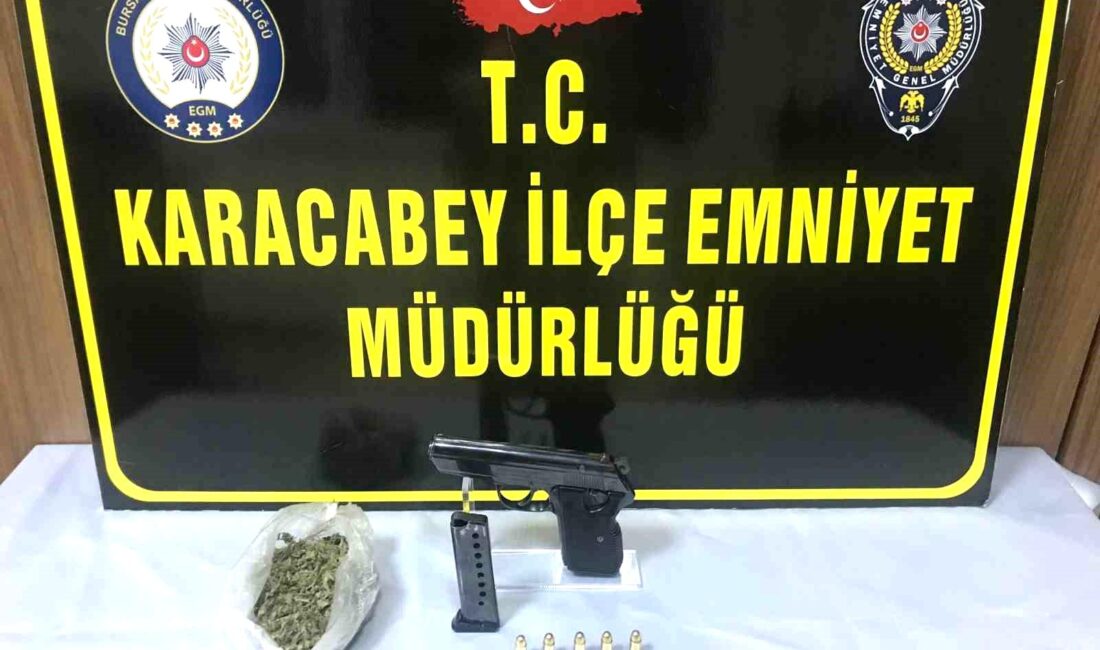 Bursa’nın Karacabey ilçesinde uyuşturucu