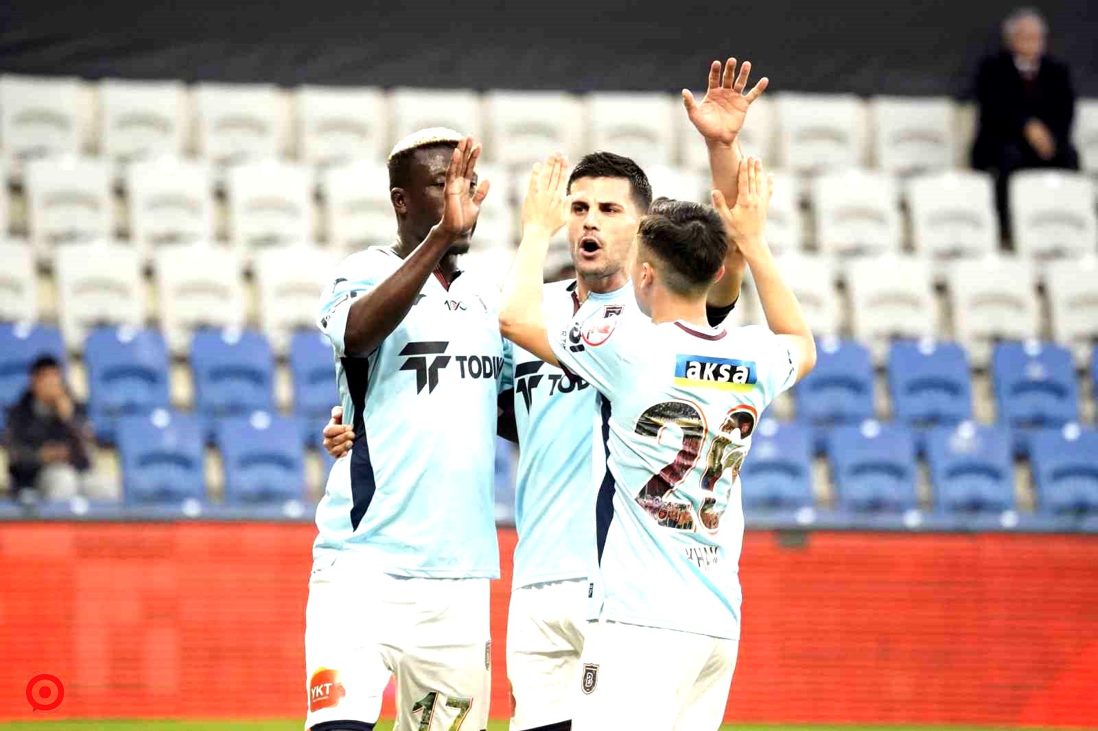 Ziraat Türkiye Kupası: Başakşehir: 1 - Hatayspor: 0 (İlk yarı)