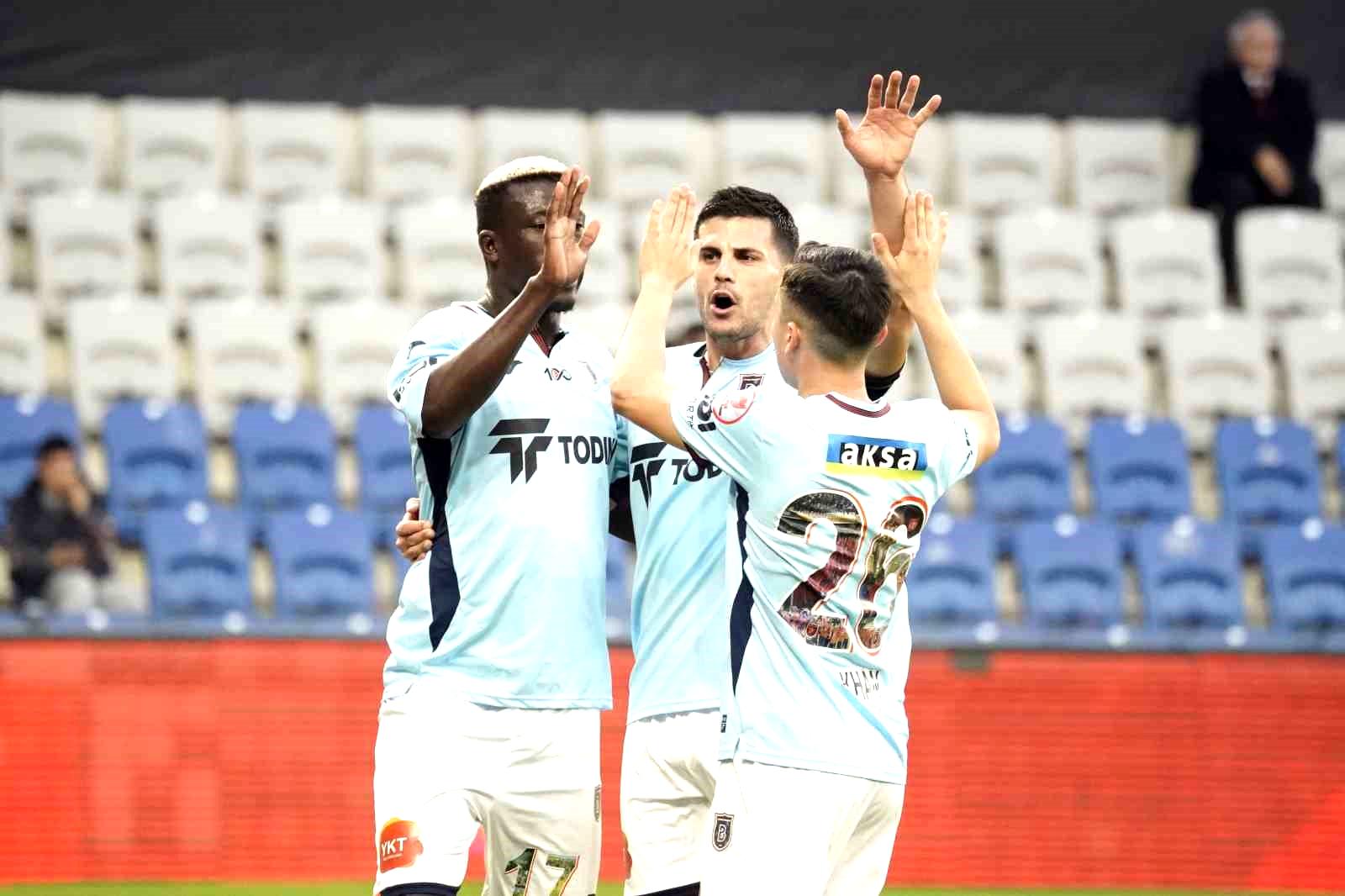 Ziraat Türkiye Kupası: Başakşehir: 1 – Hatayspor: 0 (İlk yarı)