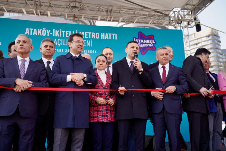 Ataköy-İkitelli metro hattı hizmete girdi