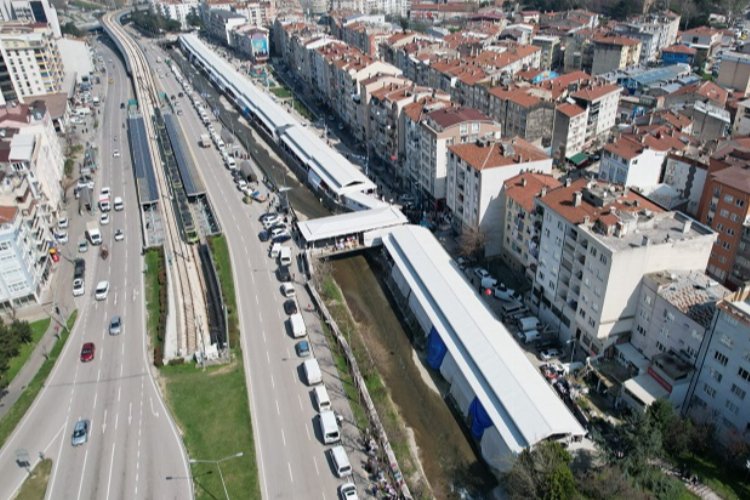 Bursa'da Gökdere Pazar Yeri hizmete açıldı