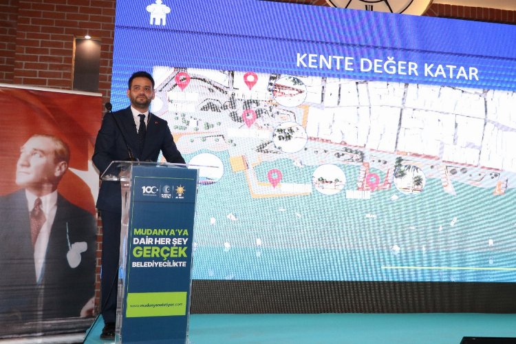 Cumhur İttifakı adayı Dinçer’in Mudanya projeleri tanıtıldı