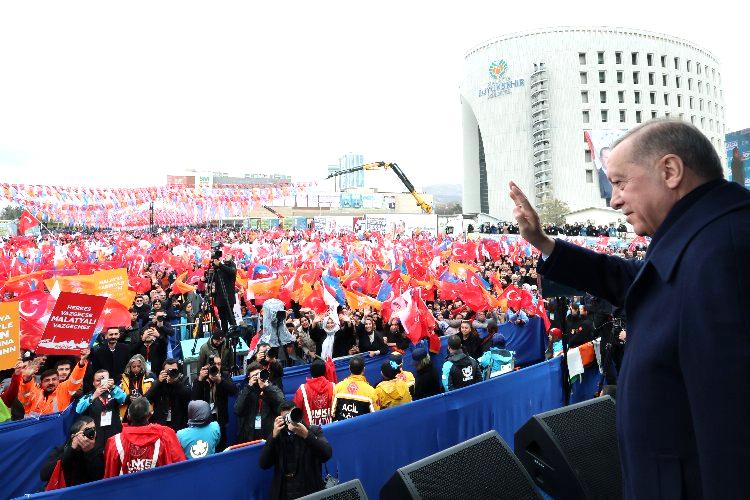 Cumhurbaşkanı Erdoğan, Malatya mitinginde