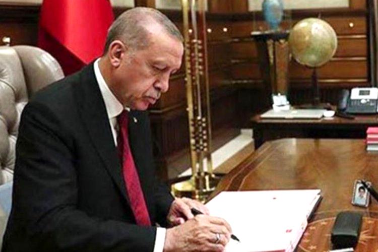 Erdoğan’dan kritik imza