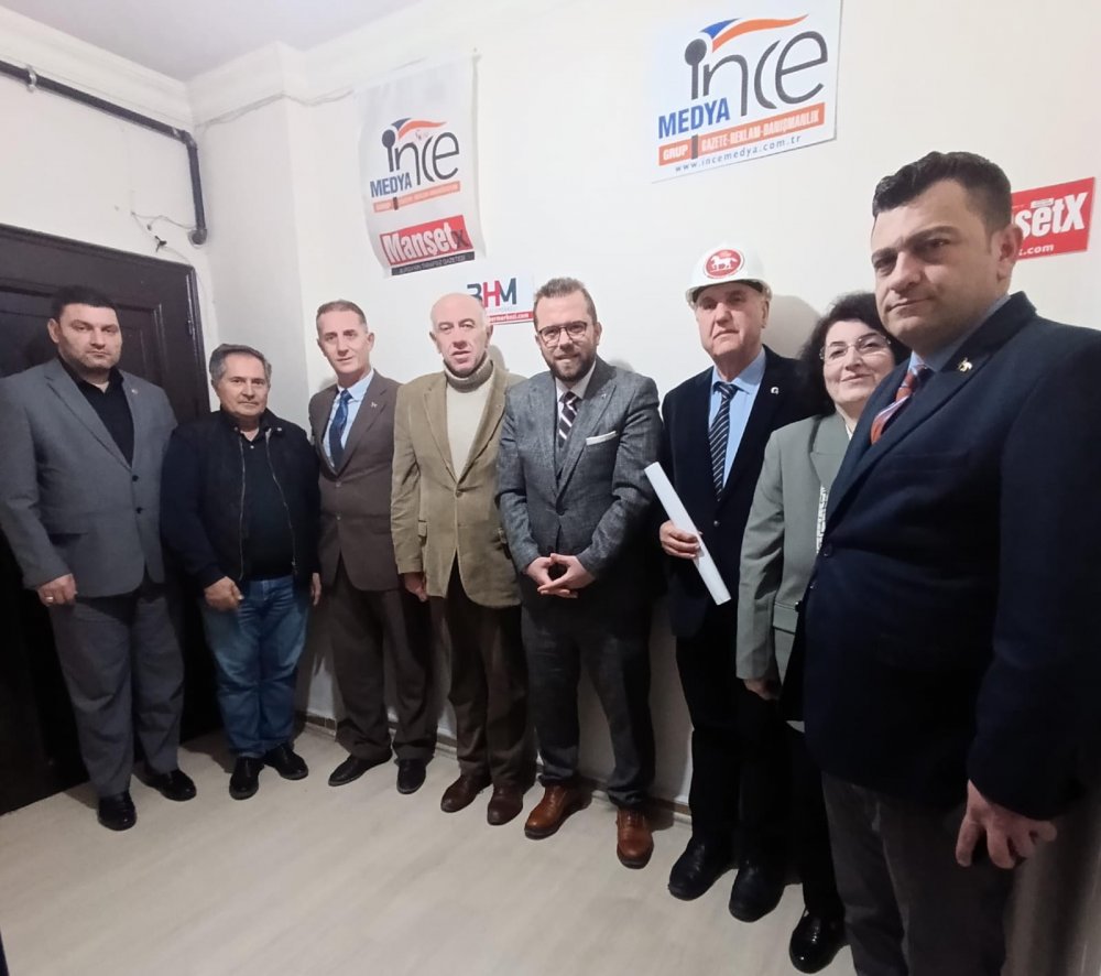 Demokrat Parti Bursa Belediye Başkan Adayların'dan İnce Medya Grup'a Ziyaret