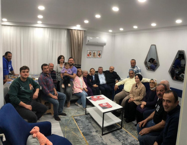 Günay Başkan, Turan Ailesi ile iftar yaptı