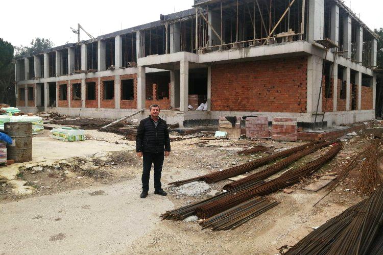 İpsala’daki TOBB İlkokulu inşaatı hızla sürüyor