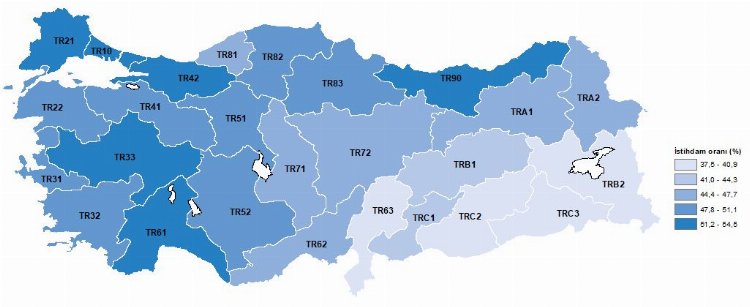 İşsizlik rakamları açıklandı... Van'da işsizlik, Tekirdağ'da istihdam var