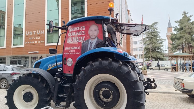 Reklamın iyisi kötüsü olmaz! Bağımsız adayın reklam TIR'ı gündem oldu