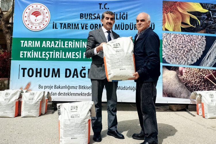 Bursa'da uygulamaya konulan Ayçiçeği