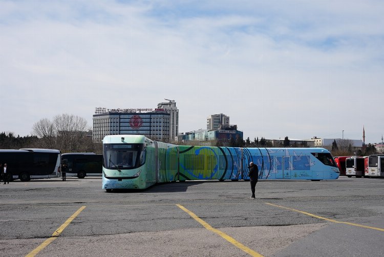 Elektrikli metrobüs teste çıkıyor