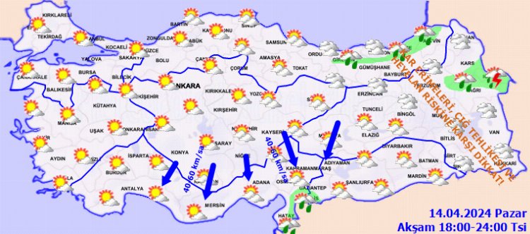 Hava sıcaklıkları artmaya devam ediyor