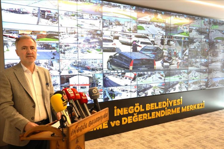 İnegöl'de olası olumsuzluklara 'Akıllı Şehir' önlemi