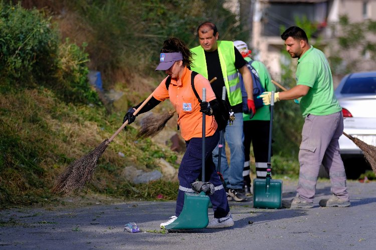 Narlıdere’de temizlik seferberliği