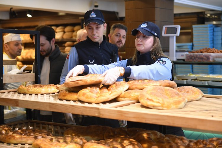 Osmangazi'de zabıtadan pide gramajı denetimi
