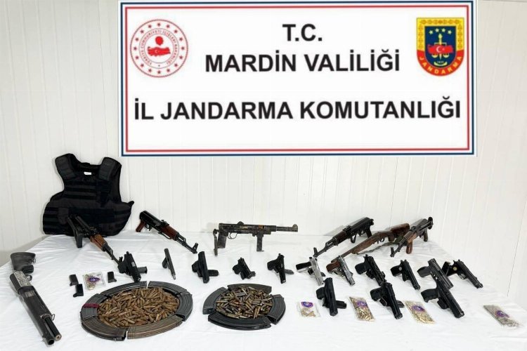 Mardin’de jandarmanın silah kaçakçılığı