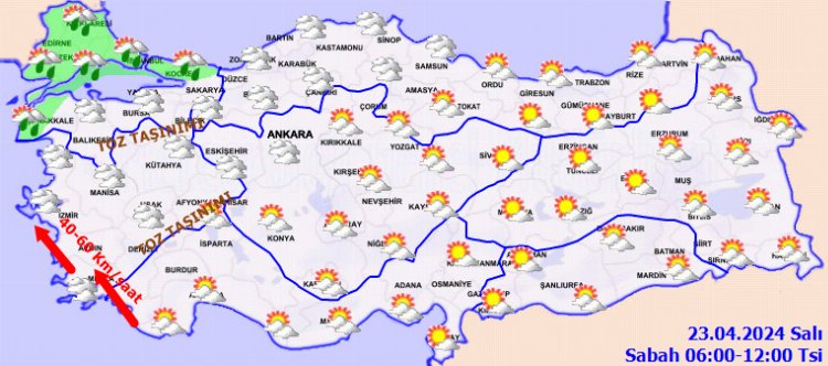 Yurtta bugün hava nasıl? Marmara'nın batısı yağışlı...