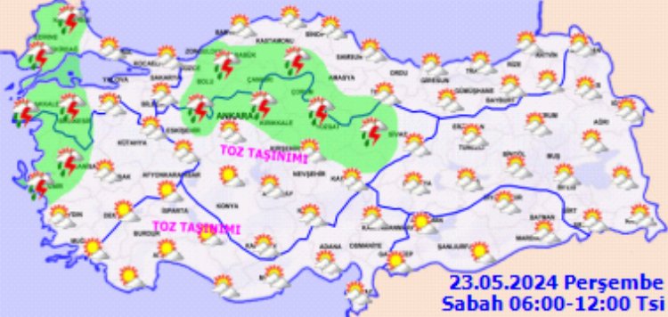 71 ile 'kuvvetli yağış' uyarısı