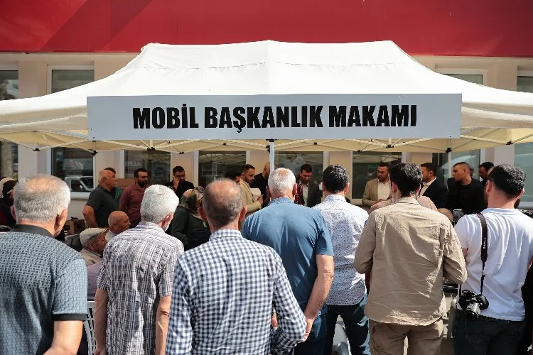 Başkan Arı ‘Mobil Başkanlık Ofisi’ uygulaması ile gönülleri fethediyor