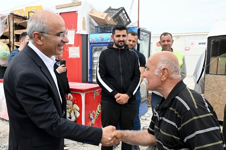 Başkan Er’den İkizce Konteyner Kent’e ziyaret