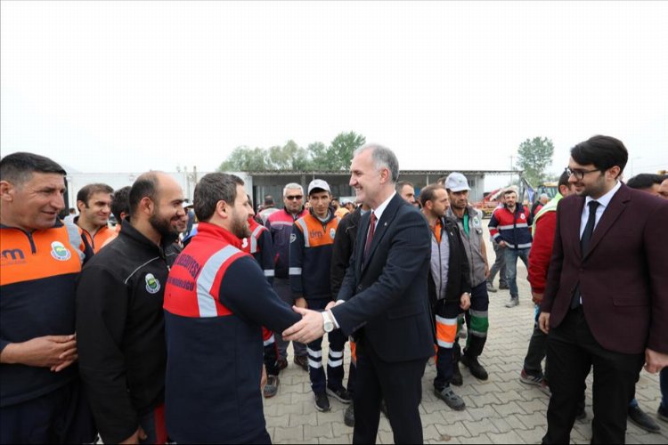 Başkan Taban: “Tüm çalışanlarımıza teşekkür ediyorum”