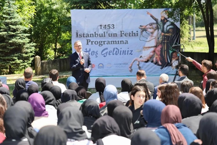 Gebze Hünkar Çayırı'nda İstanbul fethine anma