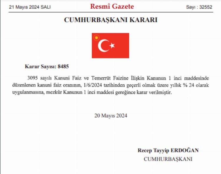 Gecikme zammı ve tecil faizi yükseltildi