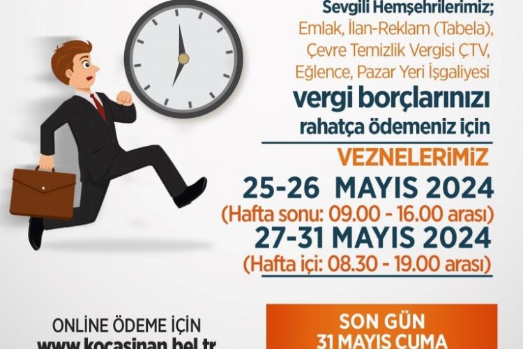 Kayseri Kocasinan’da vergi mesaisi