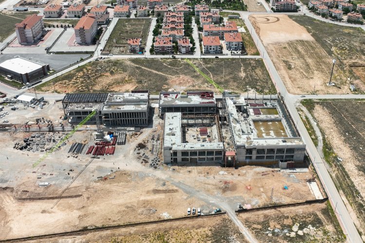Konya’da dev tesisin inşası sürüyor