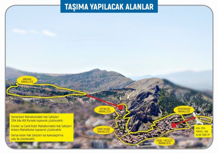 Tokat'ta imara açılan Ankara Mahallesi sil baştan