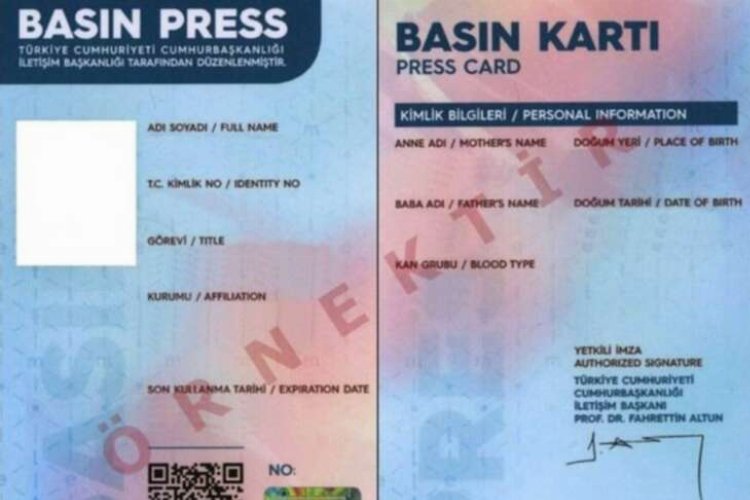 Basın Kartı Yönetmeliği’nde değişiklik Resmi Gazete’de