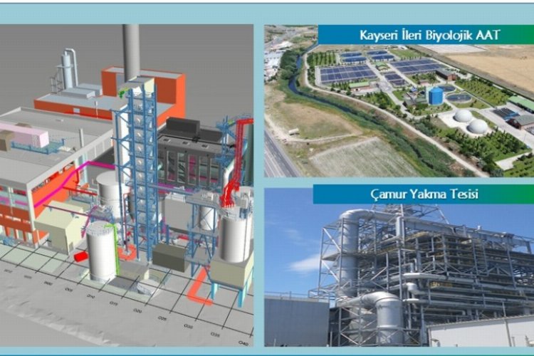 Çevre dostu Kayseri’den “Arıtma, Kurutma, Yakma Tesisi”