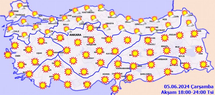 Kavurucu sıcaklar devam ediyor!