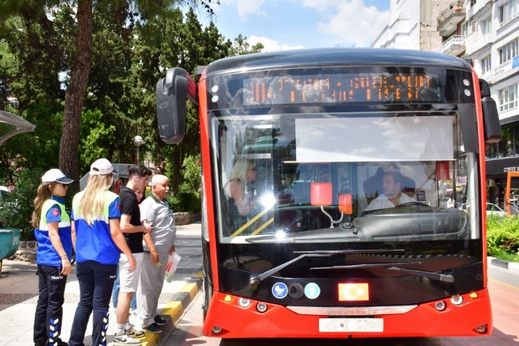 Manisa'da toplu ulaşımda serinlik denetimi