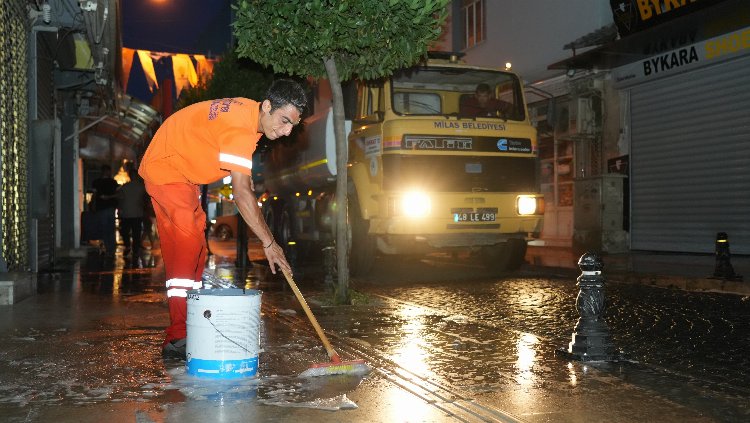 Milas'ta temizlik seferberliği