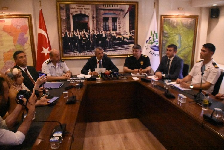 Vali Sezer açıkladı: “Edirne’de 5 ayda 210 terör örgütü üyesi yakalandı”