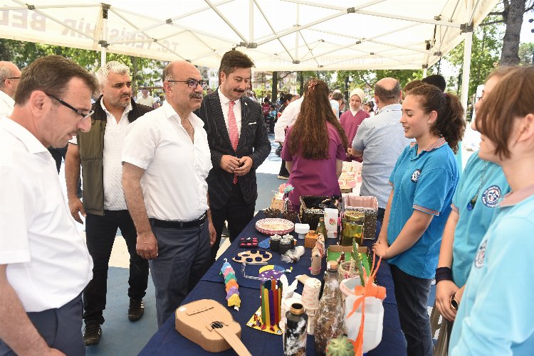 Yenişehir'de plastik atıklara dikkat çekildi