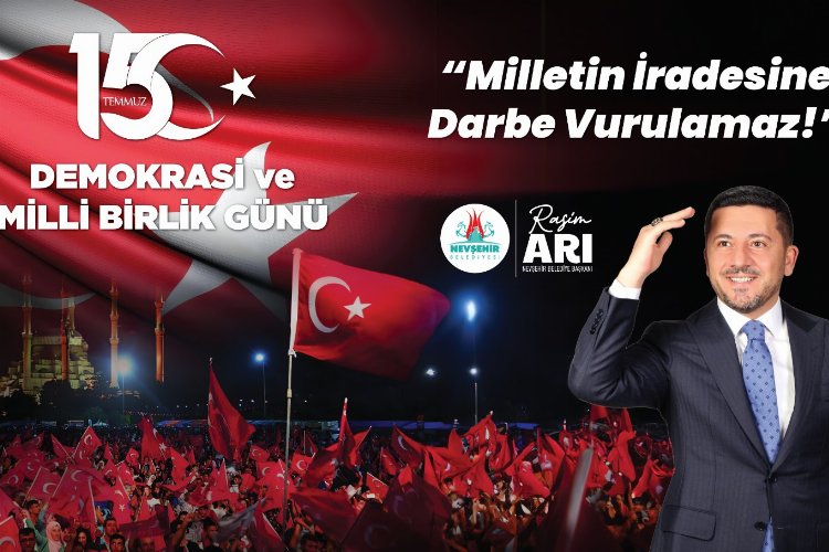 Başkan Arı'dan 15 Temmuz mesajı