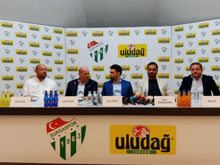 Bursaspor'un forma sırt sponsoru belli oldu