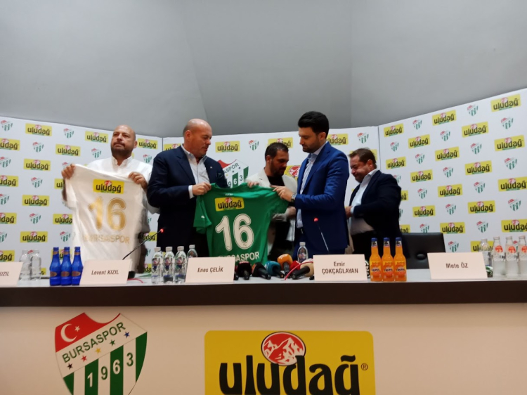 Bursaspor'un forma sırt sponsoru belli oldu