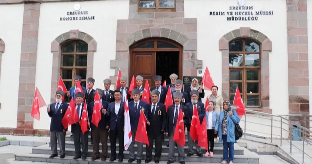 Erzurum'da Kıbrıs Barış Harekatının 50. yılı kutlandı