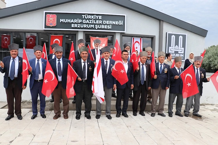 Erzurum'da Kıbrıs Barış Harekatının 50. yılı kutlandı