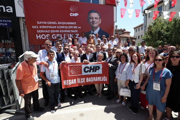 Keşan, Özgür Özel’i bağrına bastı