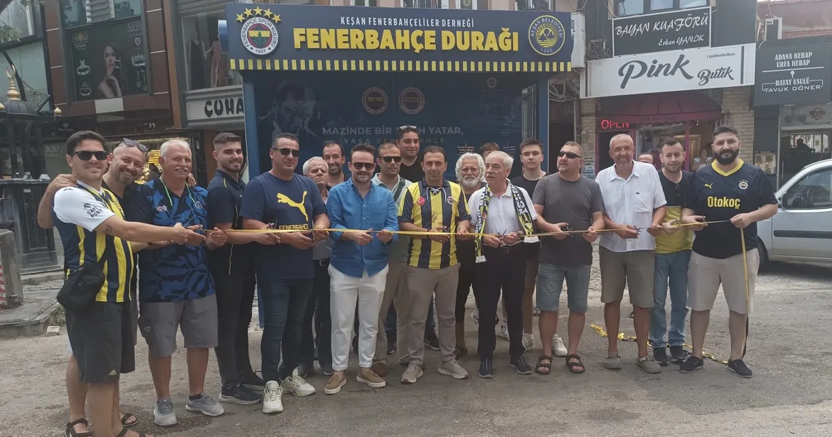 Keşan'da Fenerbahçeliler Derneği durağı açıldı